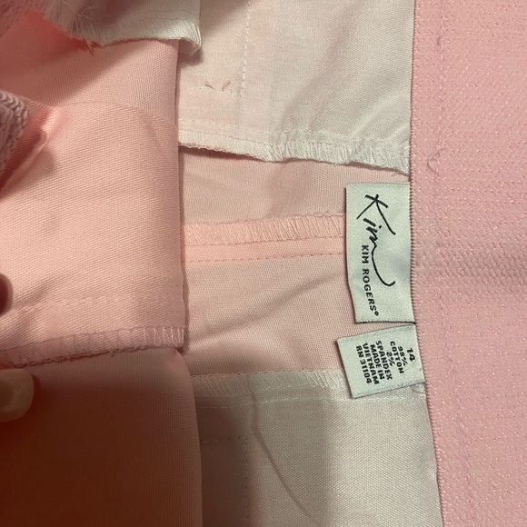 Kim Rogers Women’s Light Pink Capris size 14 - Picture 7 of 8